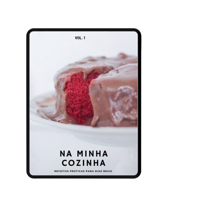 E-BOOK DE RECEITAS - NA MINHA COZINHA